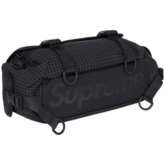 Supreme SS24 Mini Duffle Bag Black - Picture 6 of 7